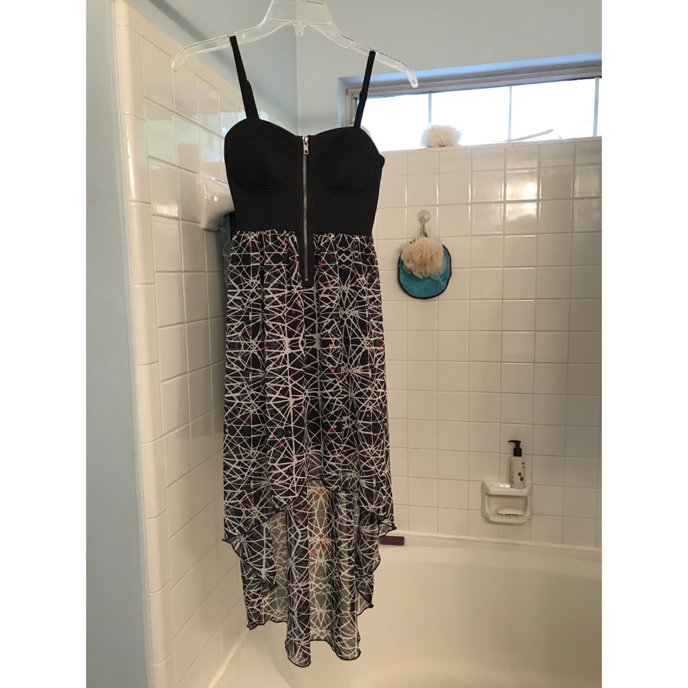 Material Girl high-low dress